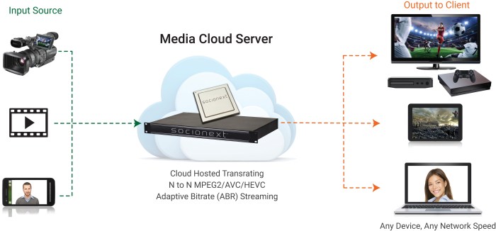 Cloud hosting for video streaming: bandwidth and storage requirements